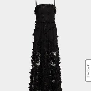 Black Spaghetti Strap Midi Cocktail Gown

This is pretty much brand new.